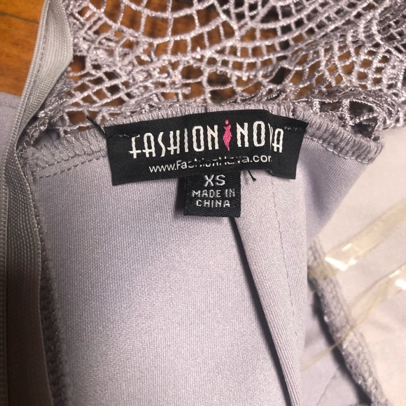 Fashion Nova light purple with lave top dress, size XS - Picture 7 of 11